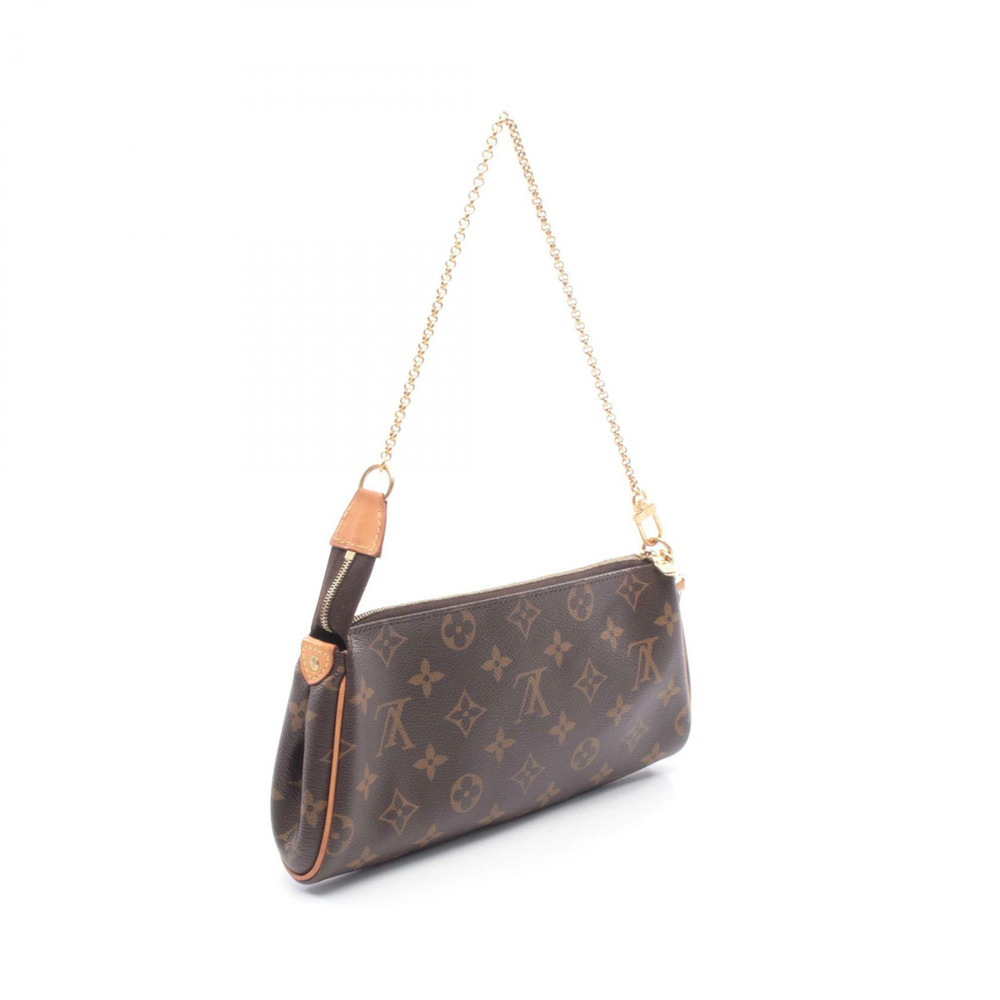 Louis Vuitton Eva Shoulder Bag Canvas Leather Monogram Brown